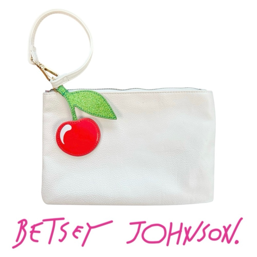 Betsey Johnson Cherry Wristlet